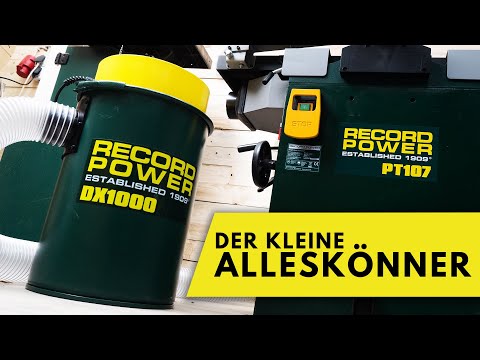 Kleine Absauganlage für die Werkstatt - Record Power DX1000 Vorstellung