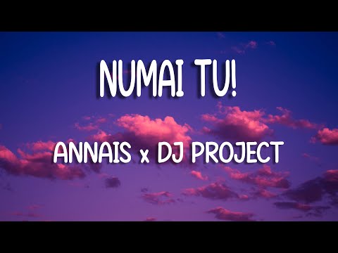 Annais x DJ PROJECT - Numai tu! | Lyric Video