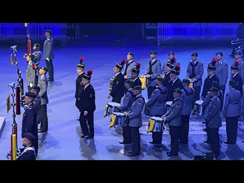 Steigerlied beim Musikfest der Bundeswehr 2024 - Stabsmusikkorps/Wachbataillon/Luftwaffenmusikkorps