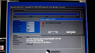 Restoring a Ghost backup (Image-File to Hard Drive)