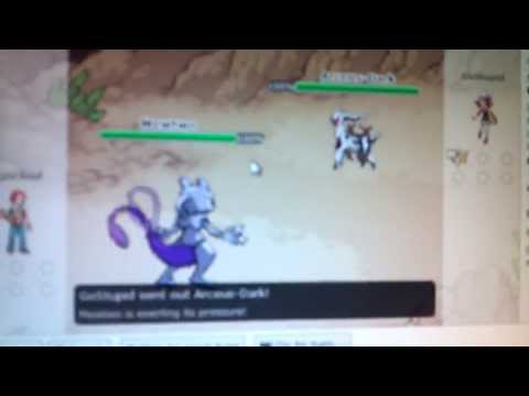Mewtwo vs Arceus (Dark) 2