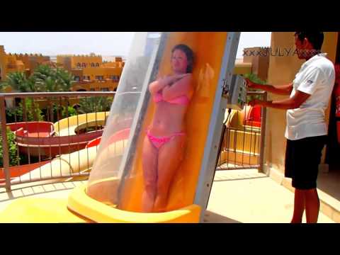 Sunwing Waterworld Makadi 5* (Egypt, Hurghada) Extreme waterslide - Экстримальная водная горка