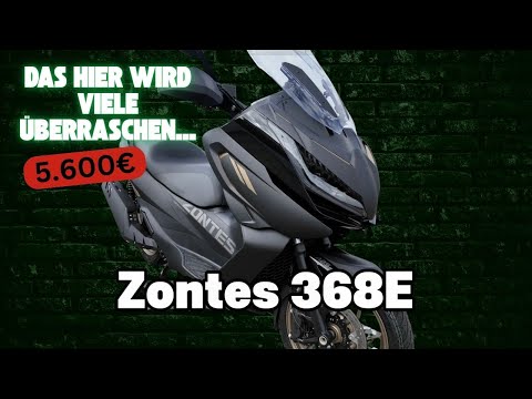 €5,600 scooter with 39 hp – better than Honda & Yamaha? | Zontes 368E review & presentation
