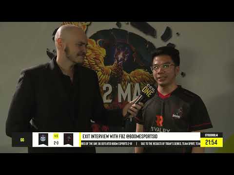 INTERVIEW WITH FBZ AND CEB AFTER MATCH OG VS BOOM - PLAYOFF ESL ONE STOCKHOLM MAJOR 2022