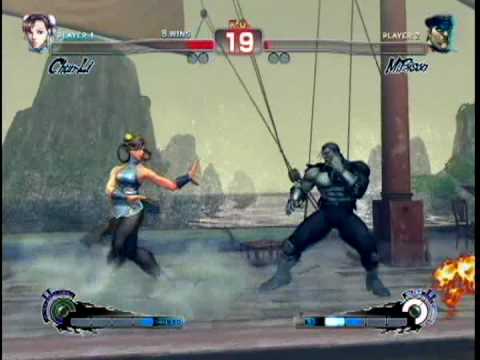 06-04-10 fightclub (M.Bison) vs eiSH (Chun Li) - SSF4