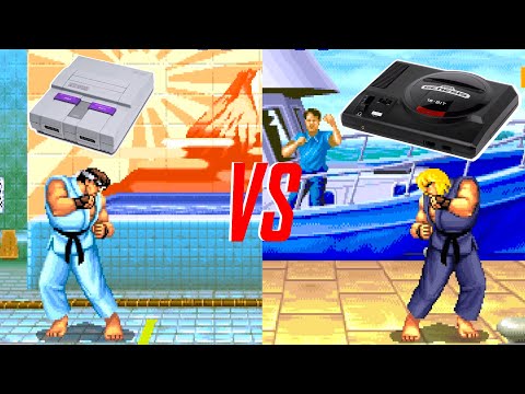 Street Fighter 2: SNES vs Sega Genesis