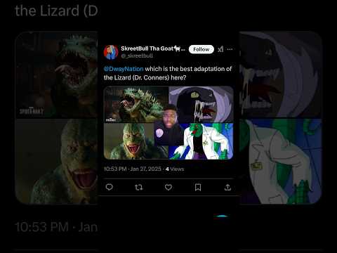 Which Is The Best Adaptation Of The Lizard? #shorts #meme