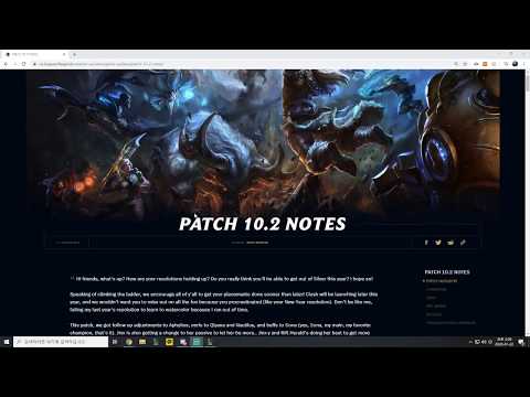 Patch 10.2 Rundown - Karma For Yasuo's Broken Ankles.