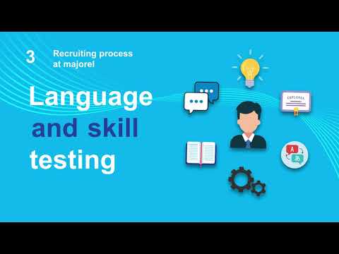 Majorel recruiting process short animation