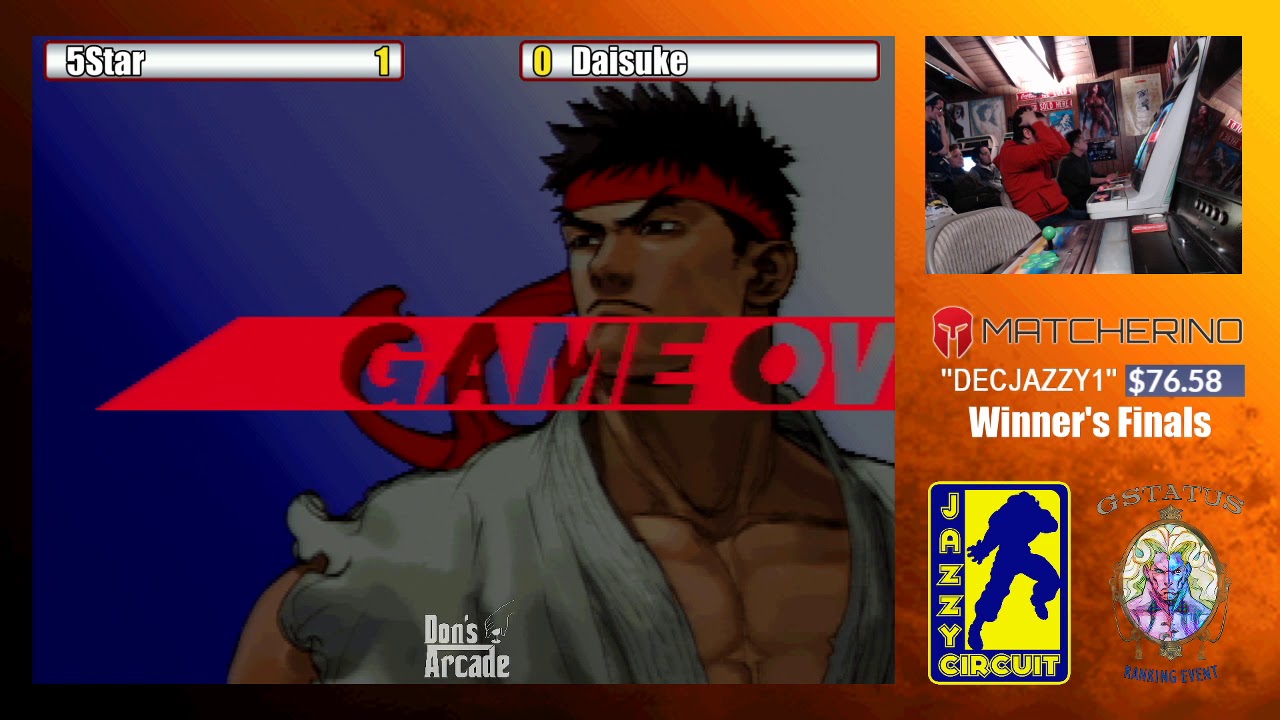3rd Strike - 5Star vs Daisuke - WINNERS FINALS @ The Jazzy Circuit Auto Qualifier