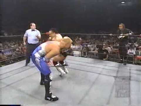 (8.4.1997) Road to RW '97 Part 15 - Damien & Silver King vs. Ernest Miller & Glacier