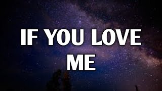 Brenda Lee - If You Love Me (Lyrics)