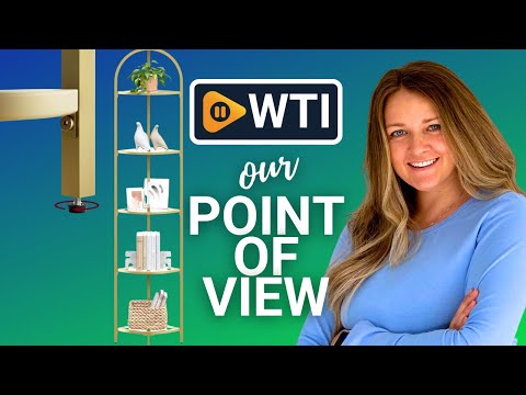 VASAGLE 5-Tier Corner Shelf Stand - WTI product video review