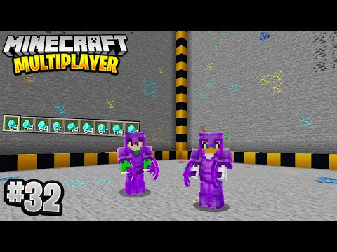 BIGGEST MINING PROJECT in Minecraft Multiplayer Survival! (Episode 32)
