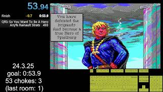[former WR] Quest for Glory: So You Want To Be A Hero (EGA/Any%) in 0:53.73