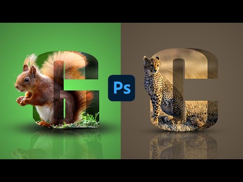 3D Letter Manipulation - Pro Photoshop Tutorial For Beginner 2025
