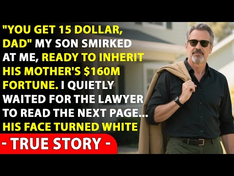 My Son Said I Would Get NOTHING From My Ex-Wife’s $160M Will — Lawyer You Inherit All; He Gets $15