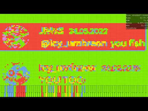 [ Black Midi ] | Cvfaf V4 - When NUT Midis Have Songs | 17 Million Notes | (EARRAPE WARNING!)