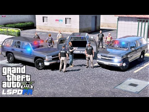 GTA 5 LSPDFR #658 Gang Unit Raid & Major Drug Bust! Bxbugs123 2006 Chevy Tahoe