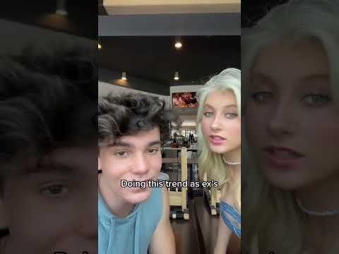 We Did This Trend As EX’S 😬#shorts