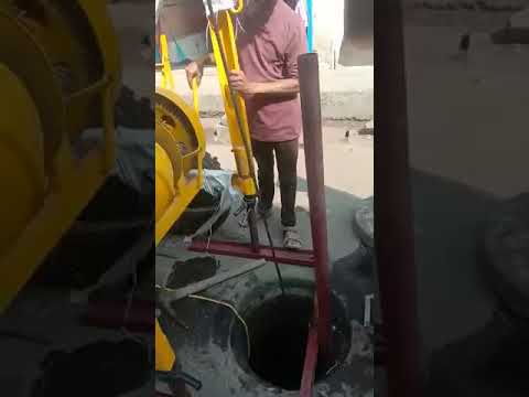 Sewer Cleaning Power Bucket Machine