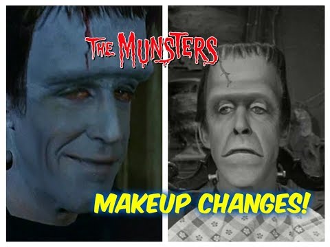 MAJOR MAKE-UP Changes You Probably DID NOT Notice on the Munsters TV SHOW!
