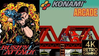 Rush N' Attack Arcade ( Konami 1985 ) 4k 60fps Longplay
