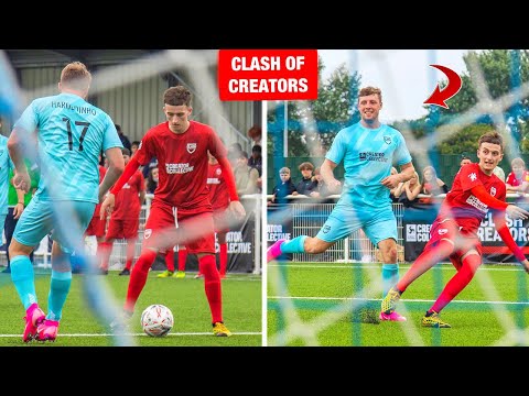 I played in a PRO YouTubers FOOTBALL MATCH & WON! (ft. W2S, ChrisMD, SV2)