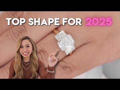 HUGE Three Stone Engagement Ring! Radiant Edition