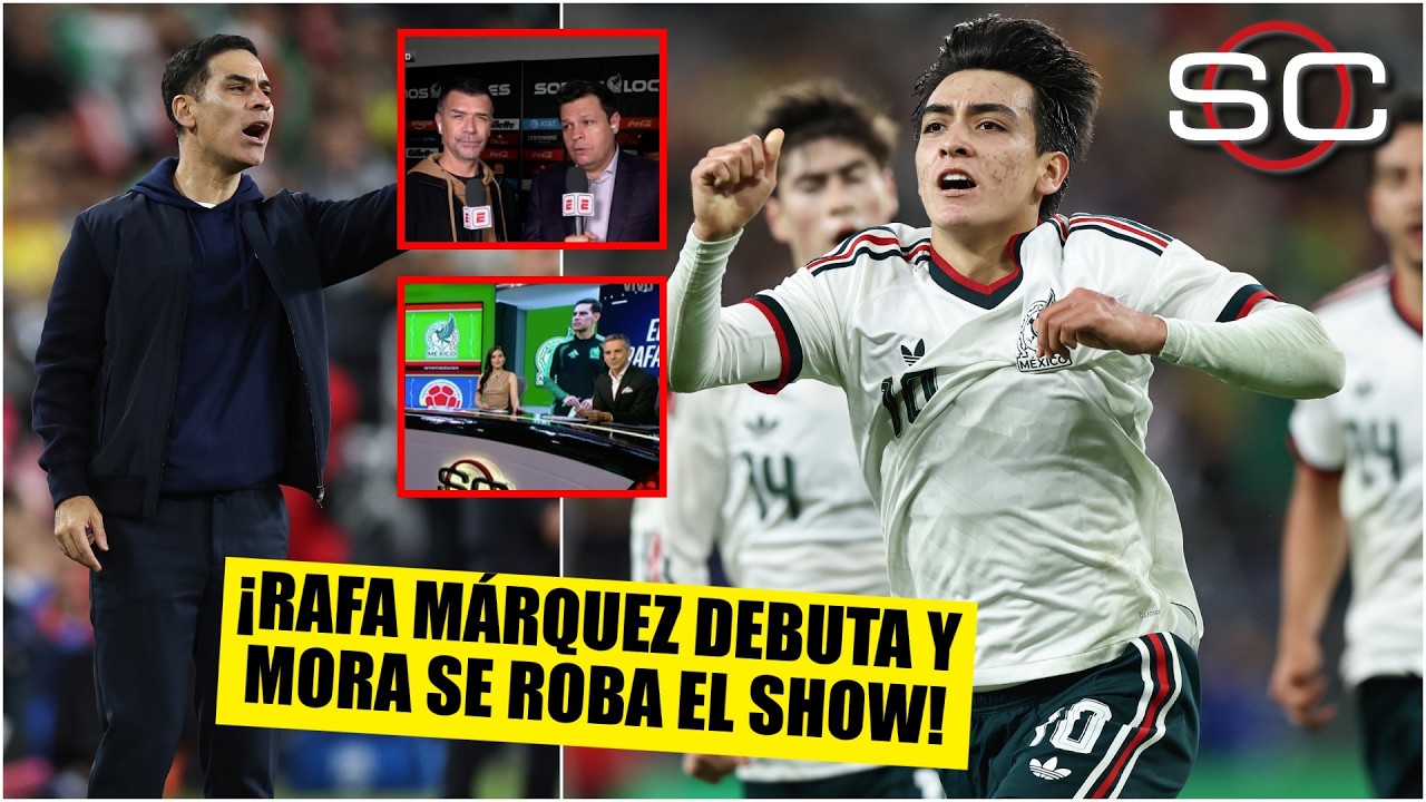 GILBERTO MORA debuta el ‘10’ con GOLAZO y salva el DEBUT de RAFA MÁRQUEZ con MEXICO vs COLOMBIA | SC
