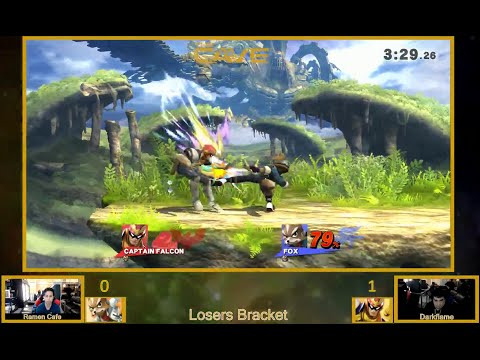 DCe | Darkflame (Falcon) Vs. Ramencafe (Fox) - SSB4 Losers Quarters