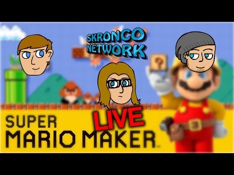 [Streaming Saturdays] Mario Maker with Skemo, Rock and Charlie!