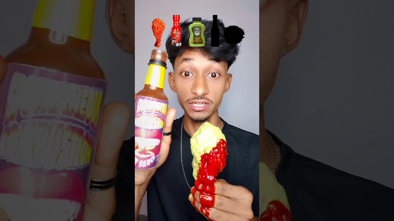 Korean Nuclear Chicken Wings!🥵#recipe #shorts