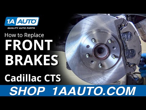 How to Replace Front Brakes 03-07 Cadillac CTS
