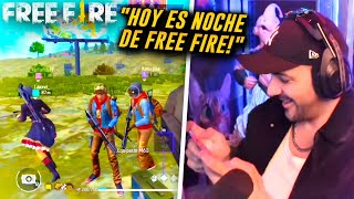 NEXXUZ y los ARKEANOS JUEGAN por PRIMERA VEZ a FREE FIRE 😆