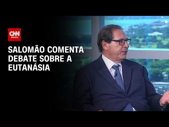 Novo Código Civil abre brecha para debater eutanásia, diz Salomão à CNN | CNN ENTREVISTAS