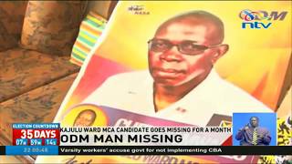 Kajulu Ward MCA candidate goes missing for a month