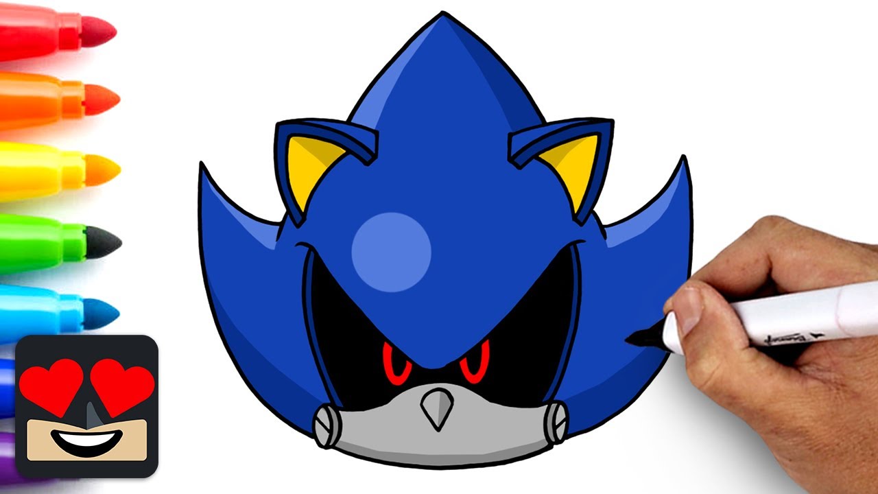 How To Draw Metal Sonic