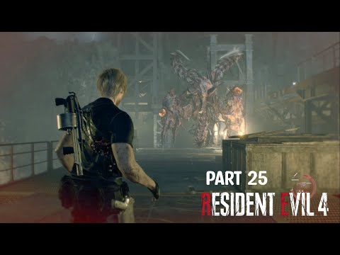 RESIDENT EVIL 4 REMAKE Walkthrough Gameplay Part 25 RESCUE LEON (FULLGAME)
