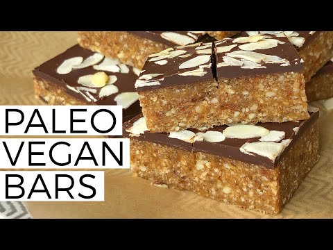 PALEO VEGAN BARS || EAT BURN SLEEP || UPDATED