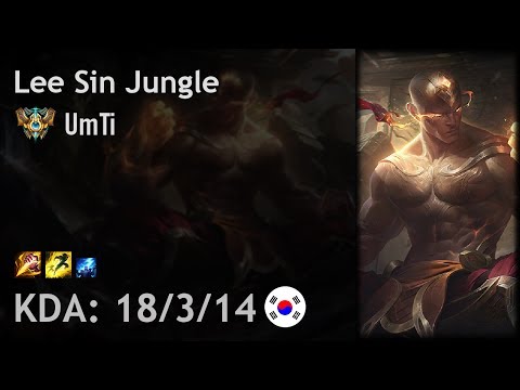 Lee Sin Jungle vs Graves - UmTi - KR Challenger Patch 7.14