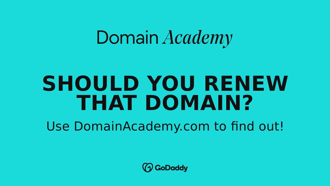 Should You Renew That Domain? A Real-Time Walkthrough Using Domain Academy Tools