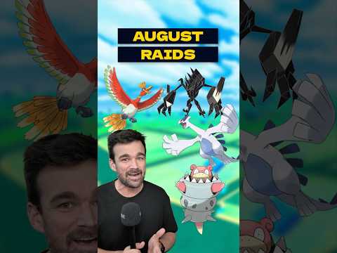 All the Pokemon Go raids for August!