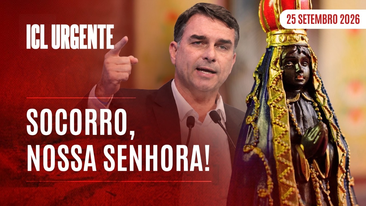  CATÓLICOS TEMEM OFENSIVA BOLSONARISTA CONTRA PADROEIRA DO BRASIL - ICL URGENTE - 25/09/26