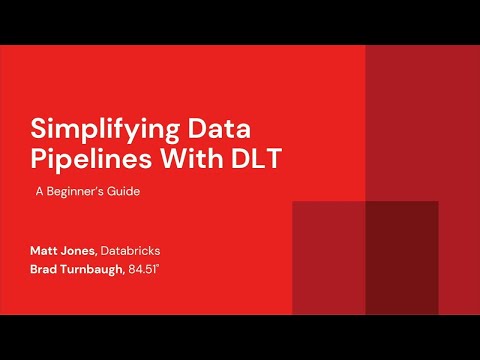 Watch: Simplifying Data Pipelines With Lakeflow Declarative Pipelines: A Beginner’s Guide