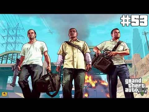 Grand Theft Auto 5-Walkthrough Part 53-Mission#52-The Big Score