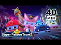 ALL Super Rescue Team Full Episodes 1 12 Car Cartoons For Kids Pinkfong Super Rescue Team