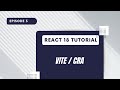 React 18 Tutorial Vite Create React App