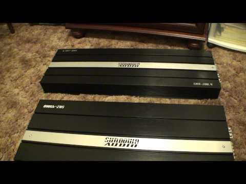 Sundown Audio Sax-200.4 HUGE 4 channel amp for the tahoes rebuild!