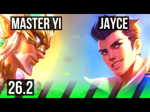 MASTER YI vs JAYCE (JGL) | EUNE Challenger | 26.2